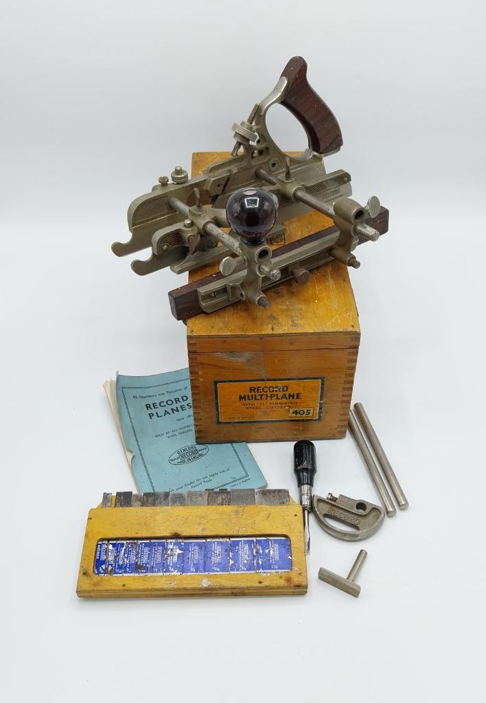 Record 405 Combinatie Schaaf (55256), Antiek en Kunst, Antiek | Gereedschap en Instrumenten, Ophalen of Verzenden