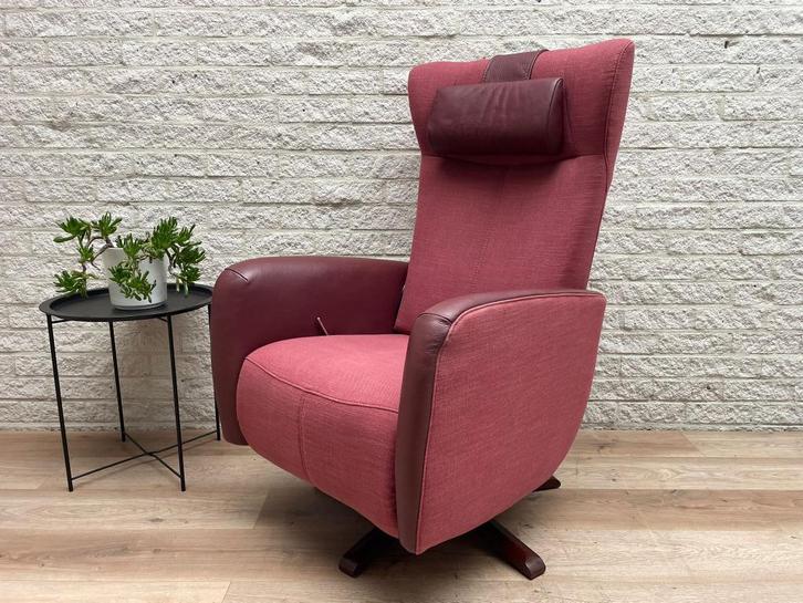 Prominent Sorisso relax fauteuil handmatig verstelbaar Large, Huis en Inrichting, Fauteuils, Zo goed als nieuw, Stof, 50 tot 75 cm
