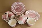 English Ironstone Tableware rood ontbijtservies, Ophalen
