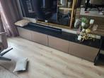 Twee Ikea Besta meubeltjes 120cm breed., Huis en Inrichting, Kasten | Televisiemeubels, Ophalen, 100 tot 150 cm, Zo goed als nieuw
