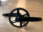 SRAM Rival XPLR Powermeter Crank 175mm Dub Wide Gravelbike, Crankstel of Pedalen, Gebruikt, Racefiets, Ophalen of Verzenden