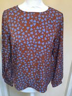 Prachtige bruine top vd Hema met leuke print maat M, Kleding | Dames, Maat 38/40 (M), Bruin, Ophalen of Verzenden, Zo goed als nieuw