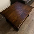 Antique heavy wooden tea table, Antiek en Kunst, Antiek | Meubels | Tafels, Ophalen