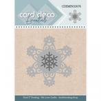 Card Deco Essentials mini dies 76 Snow Crystal CDEMIN10076, Hobby en Vrije tijd, Kaarten | Zelf maken, ., Nieuw, Ophalen of Verzenden