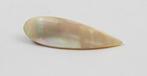 vintage parelmoer broche, clip, Overige materialen, 4 tot 7 cm, Gebruikt, Verzenden