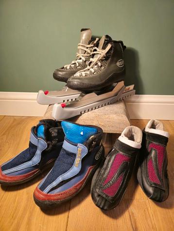 Schaatsen Raps v8 met 3 maten schoenen ( maat 34, 35, 37) beschikbaar voor biedingen