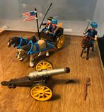 Playmobil 5248 Amerikaanse Soldaten met Kanon, Ophalen of Verzenden, Gebruikt, Complete set