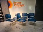 Vintage stapelbare stoelen USA Matrix, 6-12 stuks, Huis en Inrichting, Stoelen, Kunststof, Gebruikt, Ophalen