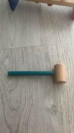 Kinder speelgoed- rek met dingen om te slaan met een hamer, Ophalen of Verzenden, Zo goed als nieuw, 2 tot 4 jaar, Van hout