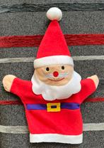 Handpop poppenkastpop kerstman, Ophalen of Verzenden, Zo goed als nieuw