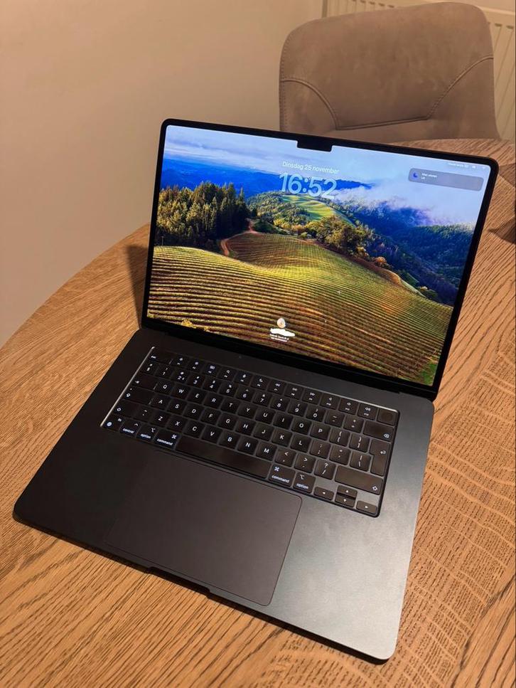 MacBook Air 15" M3, 16GB - 2024, Computers en Software, Apple Macbooks, Zo goed als nieuw, MacBook Air, 15 inch, 16 GB, Ophalen of Verzenden