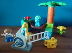 Duplo lego Dino set 10879 compleet en zgan jurassic, Kinderen en Baby's, Speelgoed | Duplo en Lego, Ophalen of Verzenden, Zo goed als nieuw
