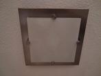 Plafondlamp met metalen frame, Ophalen of Verzenden, Gebruikt