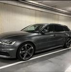 Audi A6 3.0 bit tdi s line, Auto's, Audi, Euro 5, Zwart, Stationwagon, Diesel