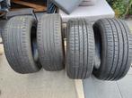Gebruikte 215/55 R17 Zomerbanden - Pirelli & Continental, Auto-onderdelen, Banden en Velgen, Ophalen, 17 inch, Band(en), Personenwagen