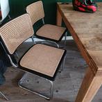 6x Cesca Breuer buisframe stoel zwart rotan webbing NIEUW!, Huis en Inrichting, Stoelen, Zwart, Nieuw, Ophalen of Verzenden, Vintage Bauhaus design