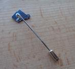 zilveren pinspeld FNV met robijn [131], Verzamelen, Speldjes, Pins en Buttons, Verzenden, Zo goed als nieuw, Overige onderwerpen