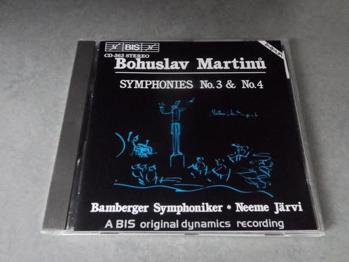 Bohuslav Martinů, Neeme Järvi / Symphonies No.3 & No.4 - CD, Cd's en Dvd's, Cd's | Klassiek, Verzenden