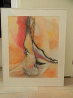 Pastel van Anne Maréchal, Antiek en Kunst, Kunst | Schilderijen | Abstract, Ophalen