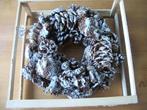 Kerstkrans Long Island Living - 30 cm rond - zgan, Diversen, Kerst, Ophalen of Verzenden, Zo goed als nieuw