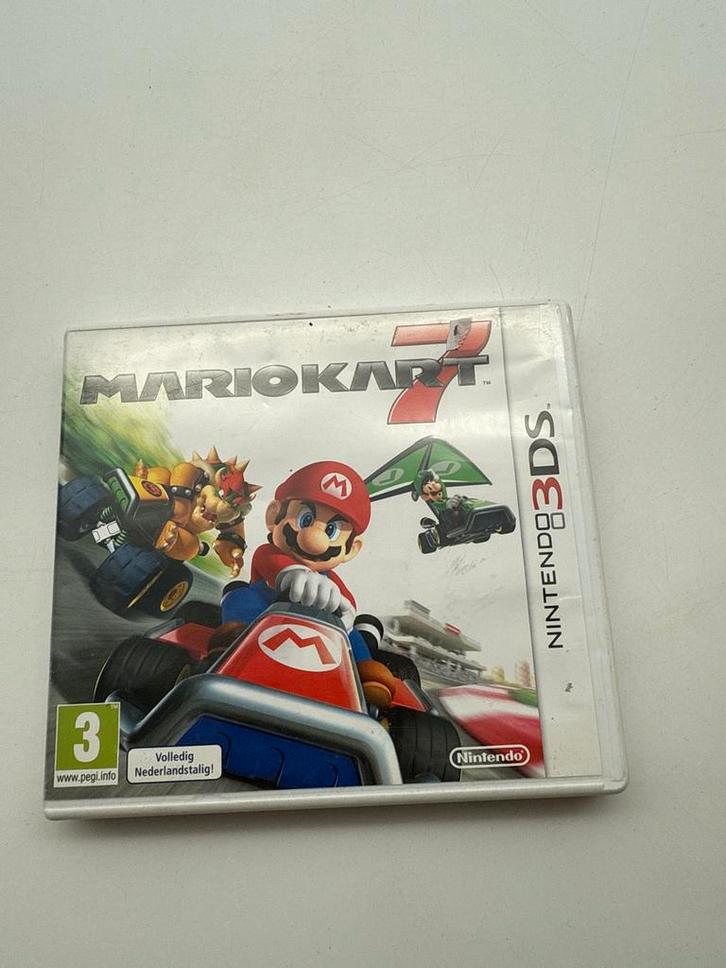 Mario Kart 7 - Nintendo 3DS, Spelcomputers en Games, Games | Nintendo 2DS en 3DS, Gebruikt, Racen en Vliegen, 1 speler, Vanaf 3 jaar
