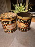 2 oude blikken esso Rotterdam, Verzamelen, Blikken, Ophalen of Verzenden, Zo goed als nieuw, Overige