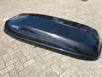 Te huur: Hapro Carver 8.5MF dakkoffer/ 550 liter inhoud  beschikbaar voor biedingen