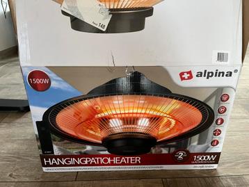 Nieuwe terras heater