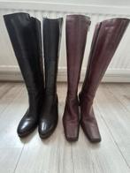 Twee paar laarzen maat 38, Kleding | Dames, Schoenen, Ophalen of Verzenden, Zo goed als nieuw, Zwart, Hoge laarzen
