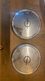 2 stuks opel wieldoppen gebruikt, Auto diversen, Wieldoppen, Ophalen, Zo goed als nieuw