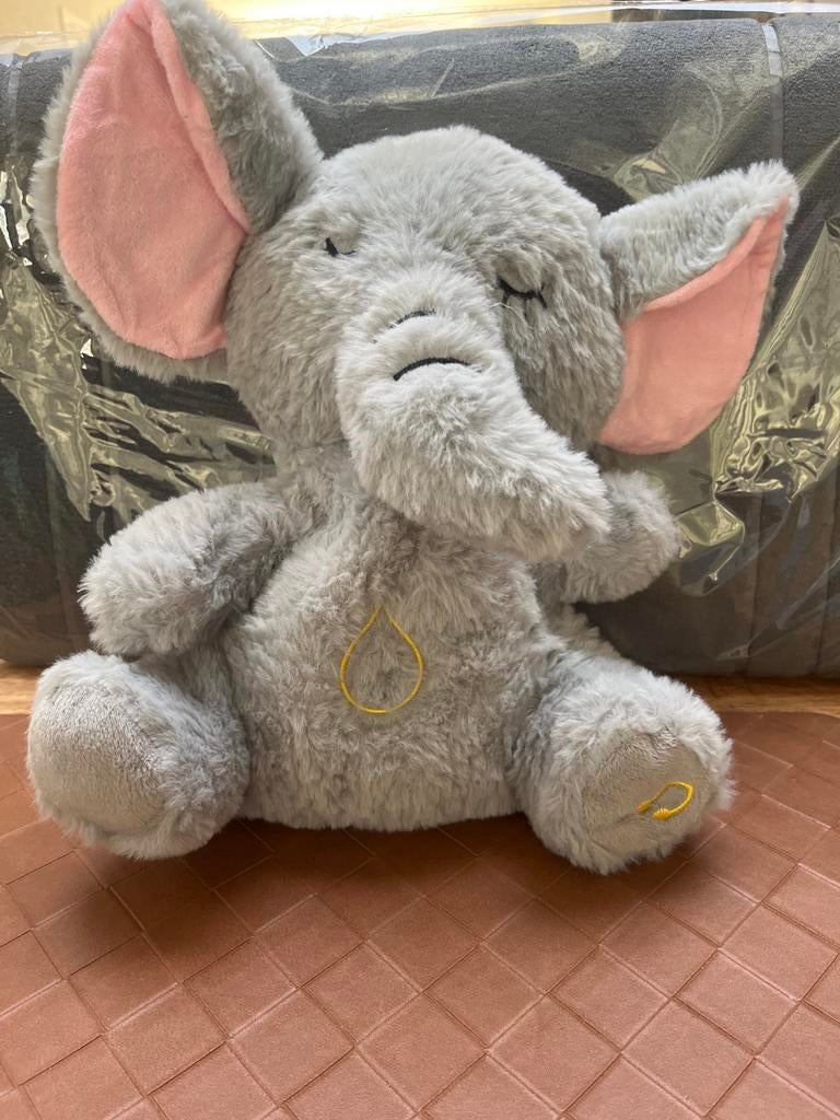 Slaapknuffel Olifant met Slaapmuziek, Ophalen of Verzenden, Nieuw, Olifant
