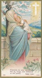 Mooi devotieprentje Maria met Kind, Ophalen of Verzenden, Zo goed als nieuw, Kaart of Prent, Christendom | Katholiek