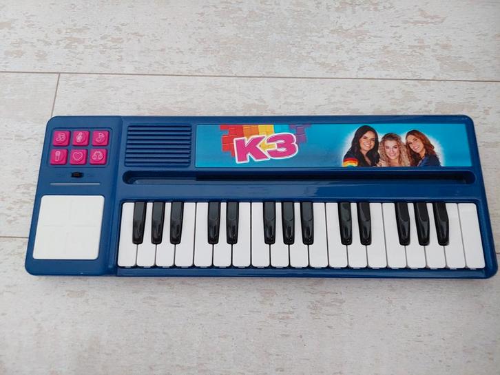 Studio 100 K3 Piano Keybord Muziek maken, Kinderen en Baby's, Speelgoed | Educatief en Creatief, Zo goed als nieuw, Elektronica