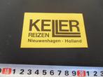 sticker Nieuwenhagen KELLER reizen Hollan, Verzamelen, Ophalen, Zo goed als nieuw, Bedrijf of Vereniging