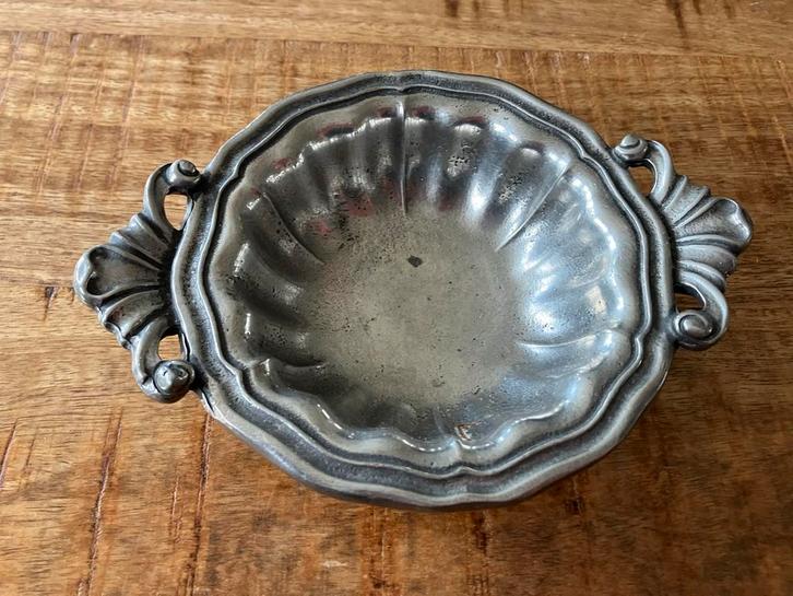 Antiek Tinnen Schaaltje - S. Geltzer, Antiek en Kunst, Antiek | Tin, Ophalen of Verzenden
