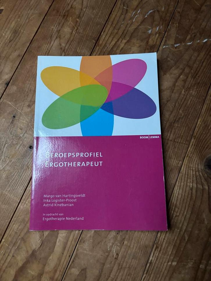 Boom - Beroepsprofiel Ergotherapeut - Margo van Hartingsveld, Boeken, Studieboeken en Cursussen, Zo goed als nieuw, HBO, Alpha