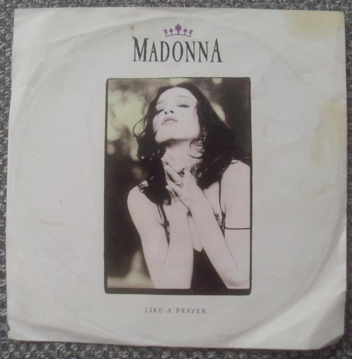 Madonna - Like A Prayer (7" single), Cd's en Dvd's, Vinyl Singles, Gebruikt, Single, Pop, 7 inch, Ophalen of Verzenden