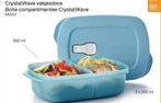 Tupperware Crystal wave vakjesdoos, Nieuw, Ophalen of Verzenden