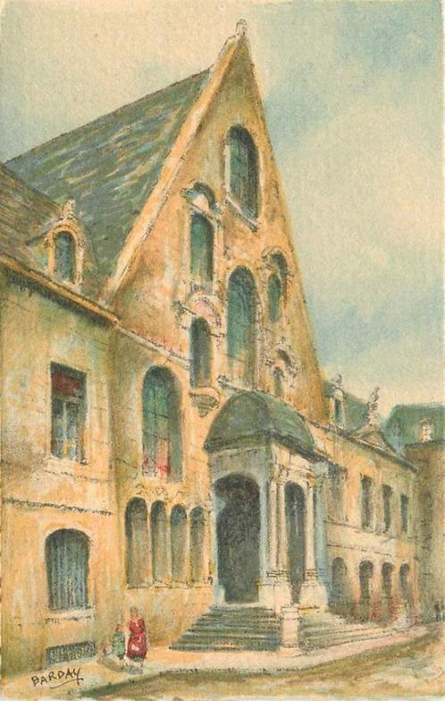 (381-122-021) Dijon La Palais de Justice, Verzamelen, Ansichtkaarten | Buitenland, Frankrijk, Verzenden