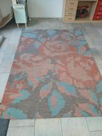 Vloerkleed Flora - Bloemmotief - 150x150cm, Gebruikt, 150 tot 200 cm, Vierkant, Ophalen of Verzenden