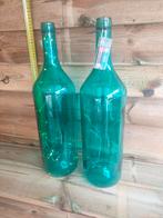 2 leuke fles vazen 54cm hoog, Ophalen of Verzenden, Zo goed als nieuw