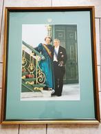 Officieel Staatsieportret Koningin Beatrix Claus ingelijst, Verzamelen, Koninklijk Huis en Royalty, Ophalen of Verzenden, Zo goed als nieuw