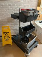Numatic schoonmaak wagen zgan, Ophalen