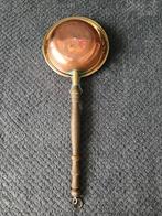 Antieke koperen beddenpan, Ophalen of Verzenden, Koper