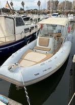 ZODIAC MEDLINE 740 STAAT IN SPANJE ( incl NIEUWE TRAILER ), Watersport en Boten, Rubberboten, Ophalen, Gebruikt, 120 tot 200 pk