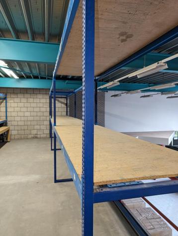 Magazijnstelling, Palletstelling, legbordstelling beschikbaar voor biedingen