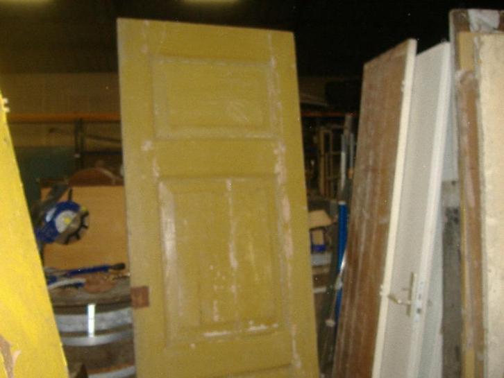 deur jaren 30-hoog 240 cm ,  2 stuks zie foto's/omschrijv., Doe-het-zelf en Verbouw, Deuren en Horren, Gebruikt, Binnendeur, 215 cm of meer