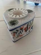 Antieke Porseleinen Inktpot - Delft, Ophalen, Overige materialen, Gebruikt, Wit