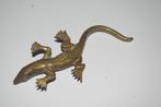 Retro  koperen  hagedis, Ophalen of Verzenden, Gebruikt