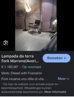 Staande schemerlamp, Huis en Inrichting, Ophalen, Modern design, Zo goed als nieuw, Metaal